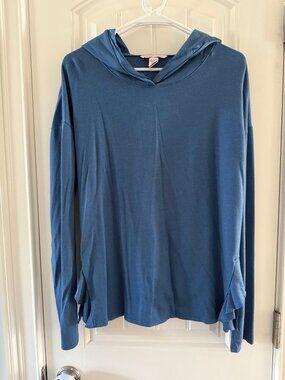 Victoria secret lightweight hoodie long sleeve shirt- medium